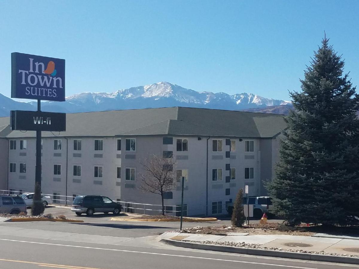 Intown Suites Extended Stay Colorado Springs Exteriör bild